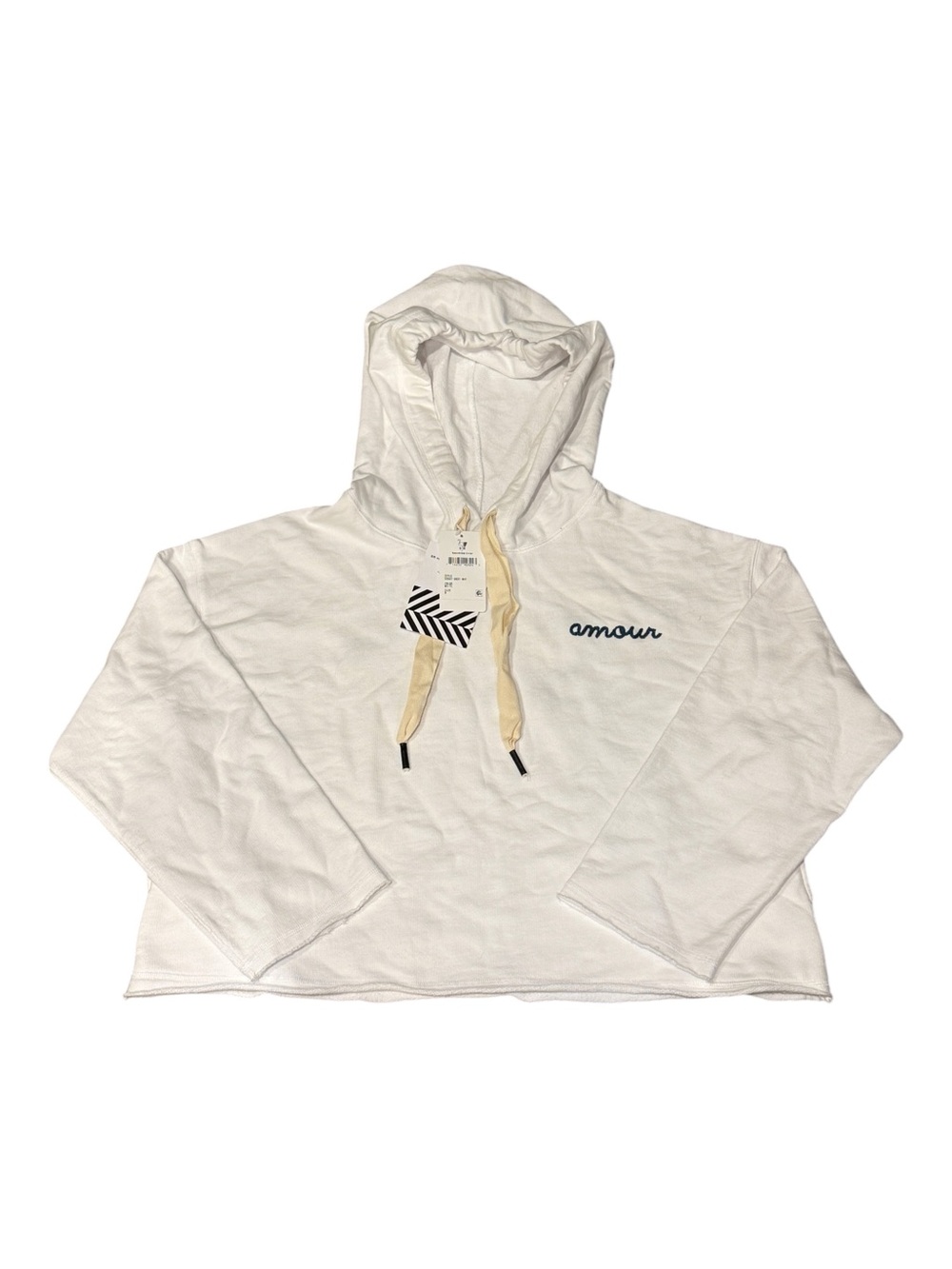 Sandrine Rose Amour Los Angeles Lover Dept. Embroidered Hoodie Sz M